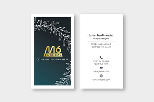 Floral Business Card Template- S06