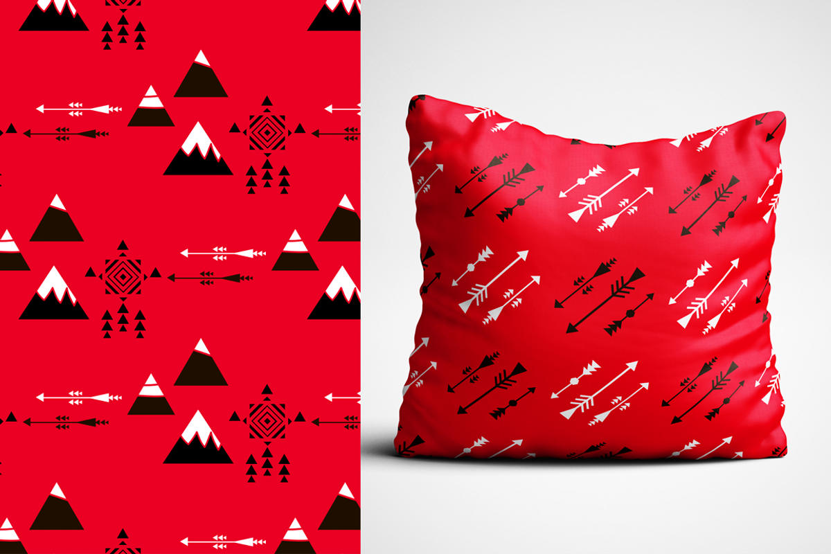 Tribal seamless patterns, a Pattern Graphic by TATIANA_GERICH (Photo 3 of 4)