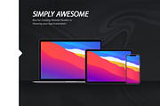 Ydlabs Vector Devices, a Technology Illustration by ydlabs (Thumbnail 2 of 8)
