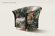 Tub Armchair Mockup Set, a Household Mockup by creatsy5 (Thumbnail 9 of 11)
