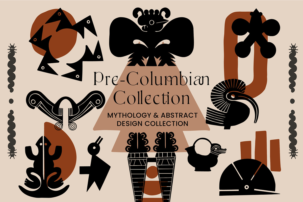 Pre-Columbian, Mythology & Abstract, an Animal Illustration by Camara Design (Photo 1 of 7)