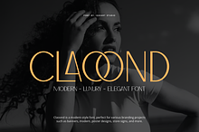Claoond - Modern Elegant Font