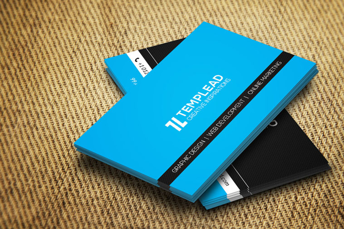 Corporate Business Card CM104, a Business Card Template by annozio (Photo 2 of 4)