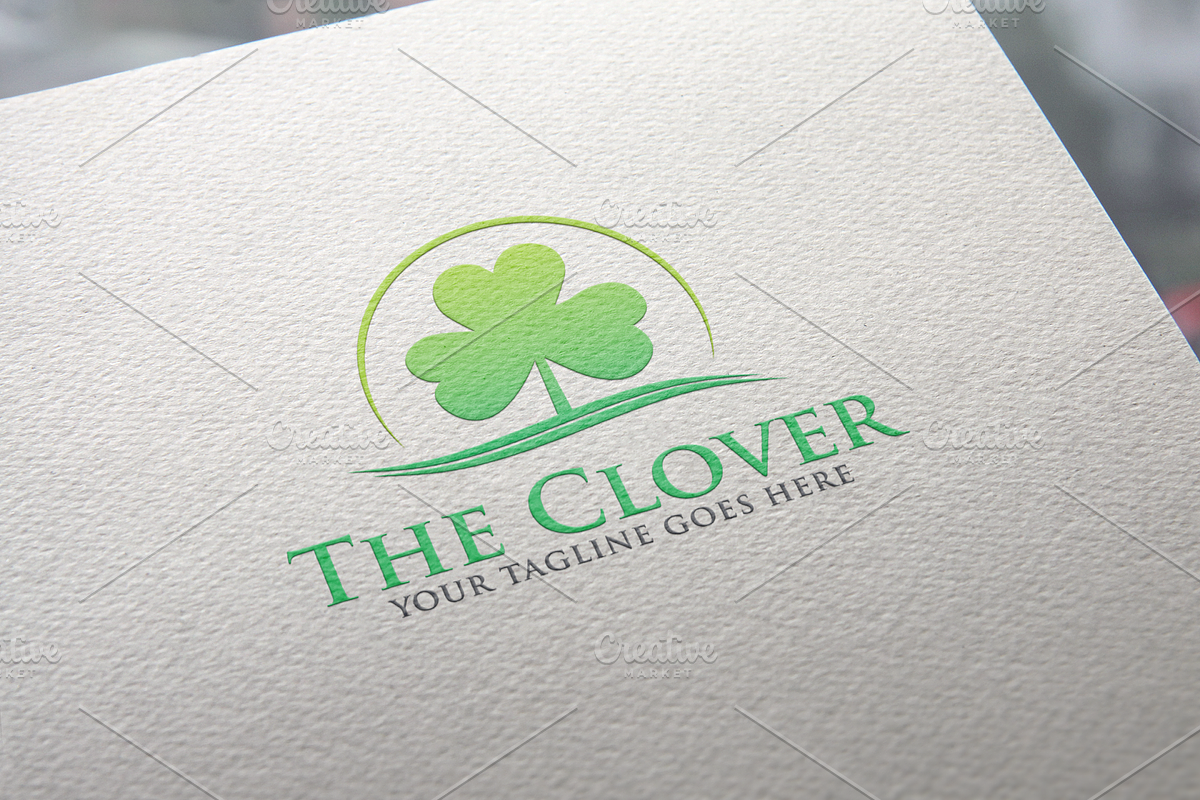 The Clover Logo, a Branding & Logo Template by REDVY CREATIVE