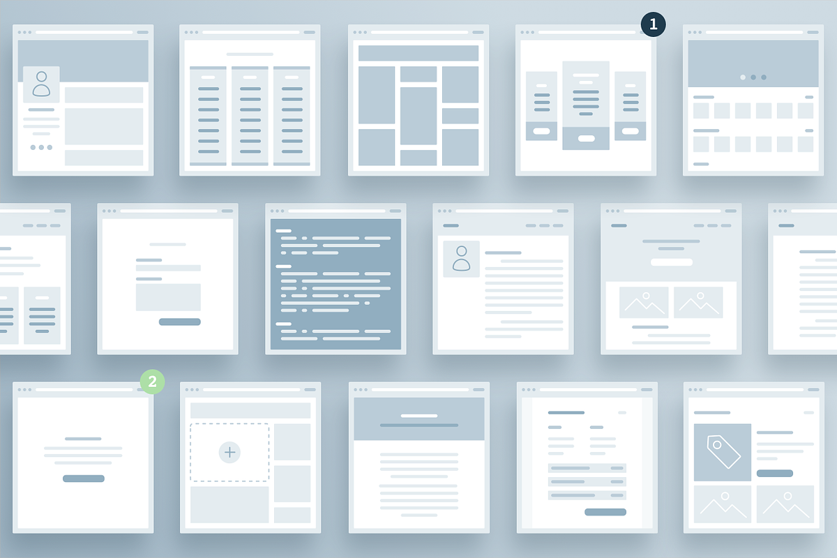 200 Flowchart Cards for Sketch, a Wireframe Template by Petr Knoll (Photo 4 of 5)