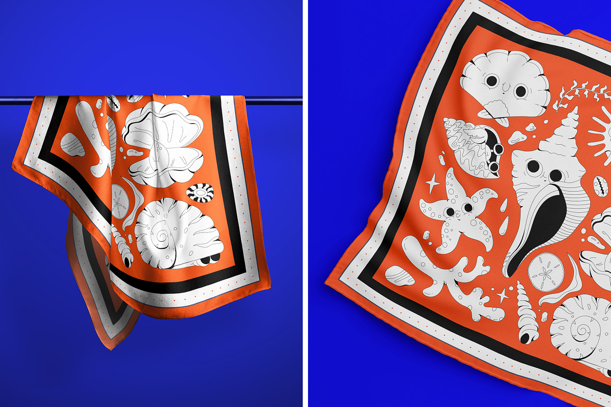 Shells & Pals: Vector Illustrations, an Object Illustration by marmarina (Photo 10 of 11)
