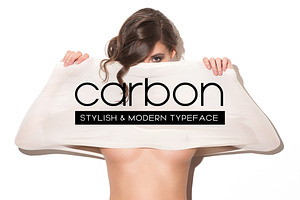 CARBON - Stylish Display Typeface