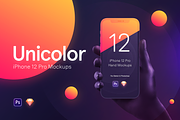 Unicolor & B/W Hands BUNDLE iPhone, an iPhone Mockup by Pierre Borodin (Thumbnail 1 of 10)