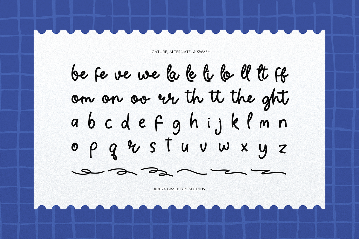 The Laydoom Casual Handwritten Font, a Font by gracetype_studio (Photo 12 of 12)