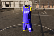 Jersey Basket Mockup, an Apparel Mockup by Mockupnine (Thumbnail 6 of 10)