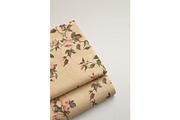 Château Rose Seamless Pattern, a Pattern Graphic by MouseGrey (Thumbnail 5 of 9)