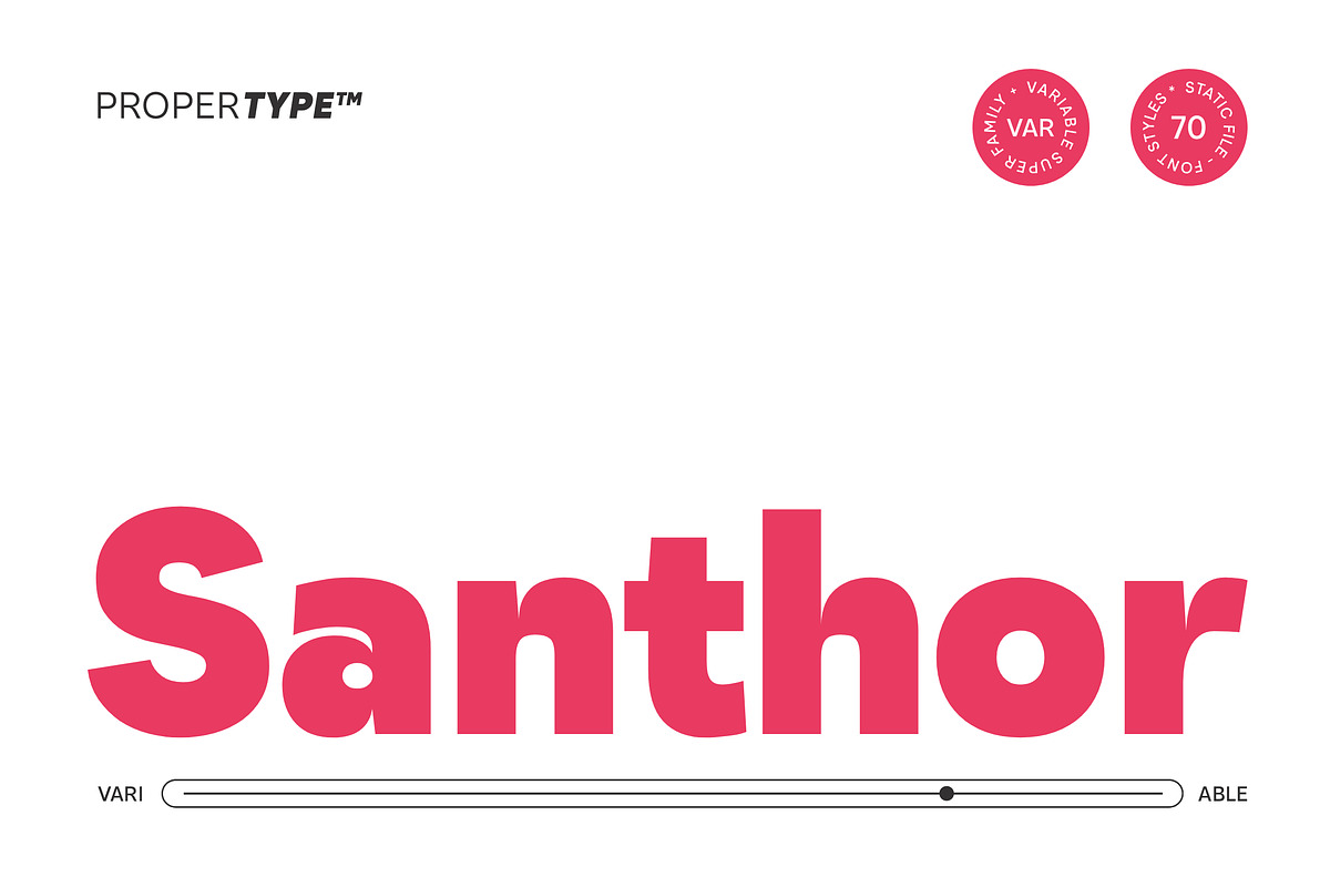 Santhor, a Sans Serif Font by Propertype (Photo 16 of 16)
