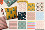 Nutcracker Christmas Pattern Graphic, a Seasonal Illustration by Essentially Nomadic (Thumbnail 6 of 13)