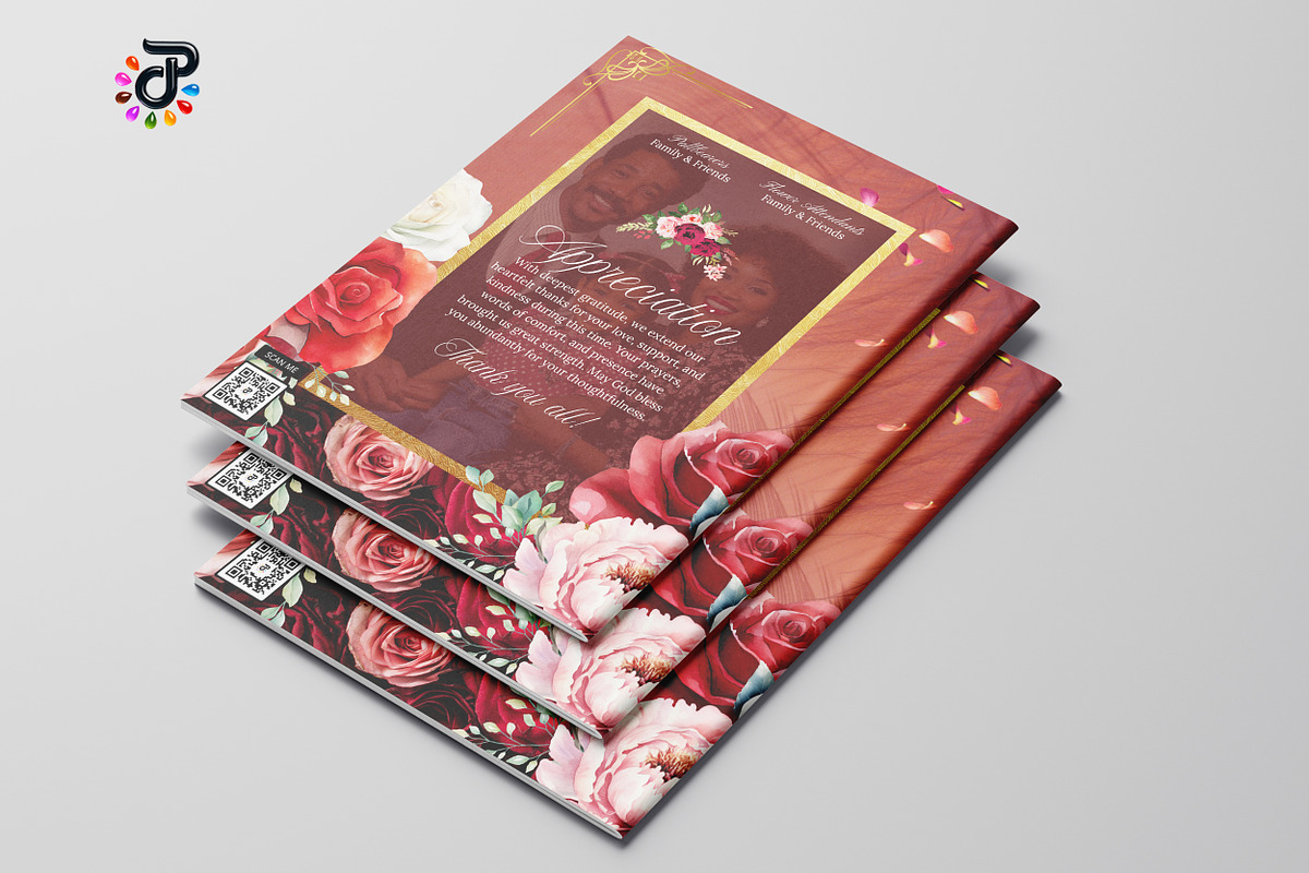 Elegant Canva Obituary Template, a Brochure Template by Protech Design ENT (Photo 9 of 9)