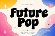 Future Pop, a Slab Serif Font by Wow Magic (Thumbnail 1 of 4)