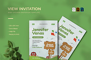 View - Invitation, a Print Template by VUNIRA (Thumbnail 1 of 2)
