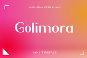 Golimora – Modern Serif Typeface, a Font by Sanskertype Studio (Thumbnail 1 of 7)