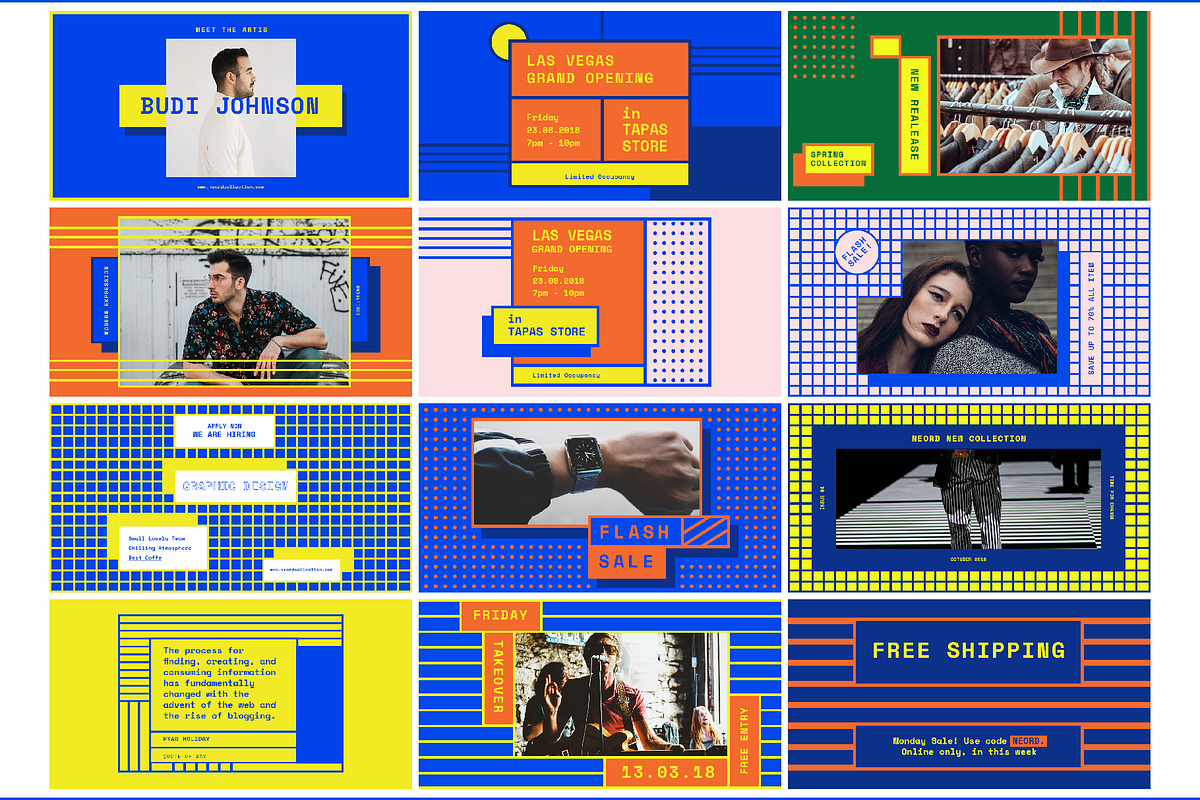 NEORD-Social Media Brand Templates, a Social Media Template by Invasi Studio (Photo 11 of 20)