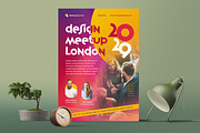 Conference Flyer Template, a Flyer Template by Boostock (Thumbnail 3 of 4)
