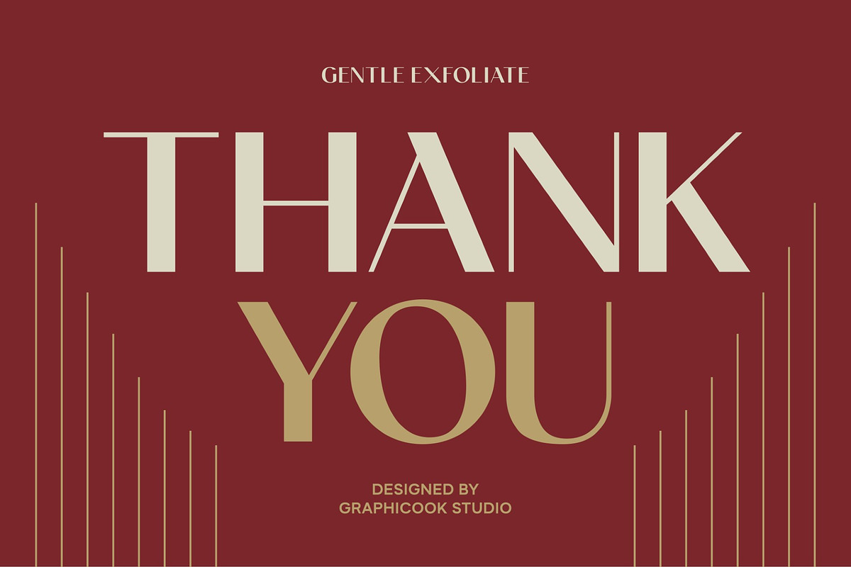 Gentle Exfoliate, a Sans Serif Font by graphicook (Photo 10 of 10)