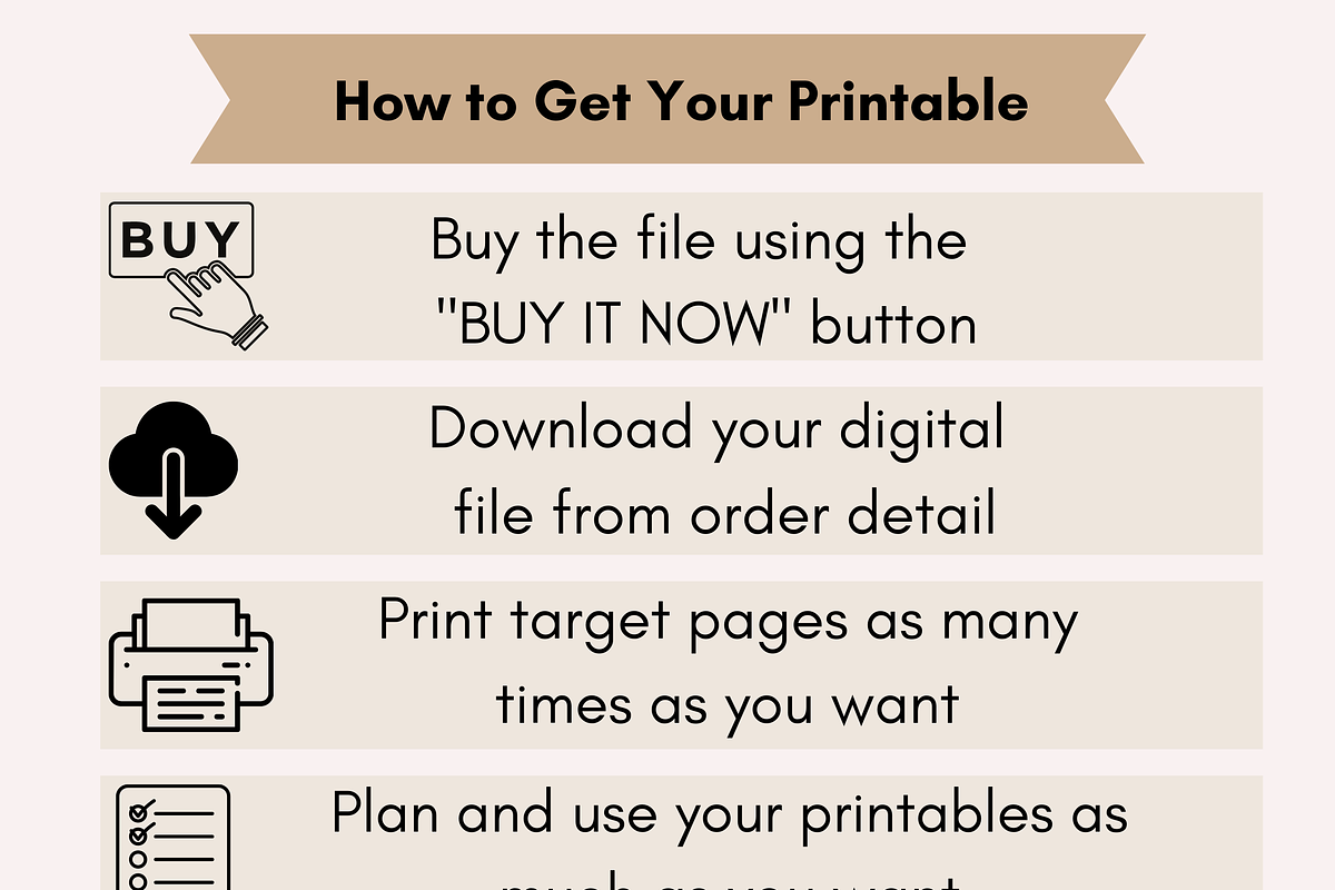 Printable Bill Payment Tracker, a Print Template by LA Design (Photo 8 of 9)