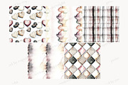Fathers Day Digital Paper, a Pattern Graphic by GlamArtZhanna (Thumbnail 3 of 4)