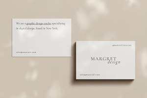 Business Card Mockup Kit