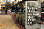 Bedempank, a Font by Arterfak Project (Thumbnail 3 of 7)