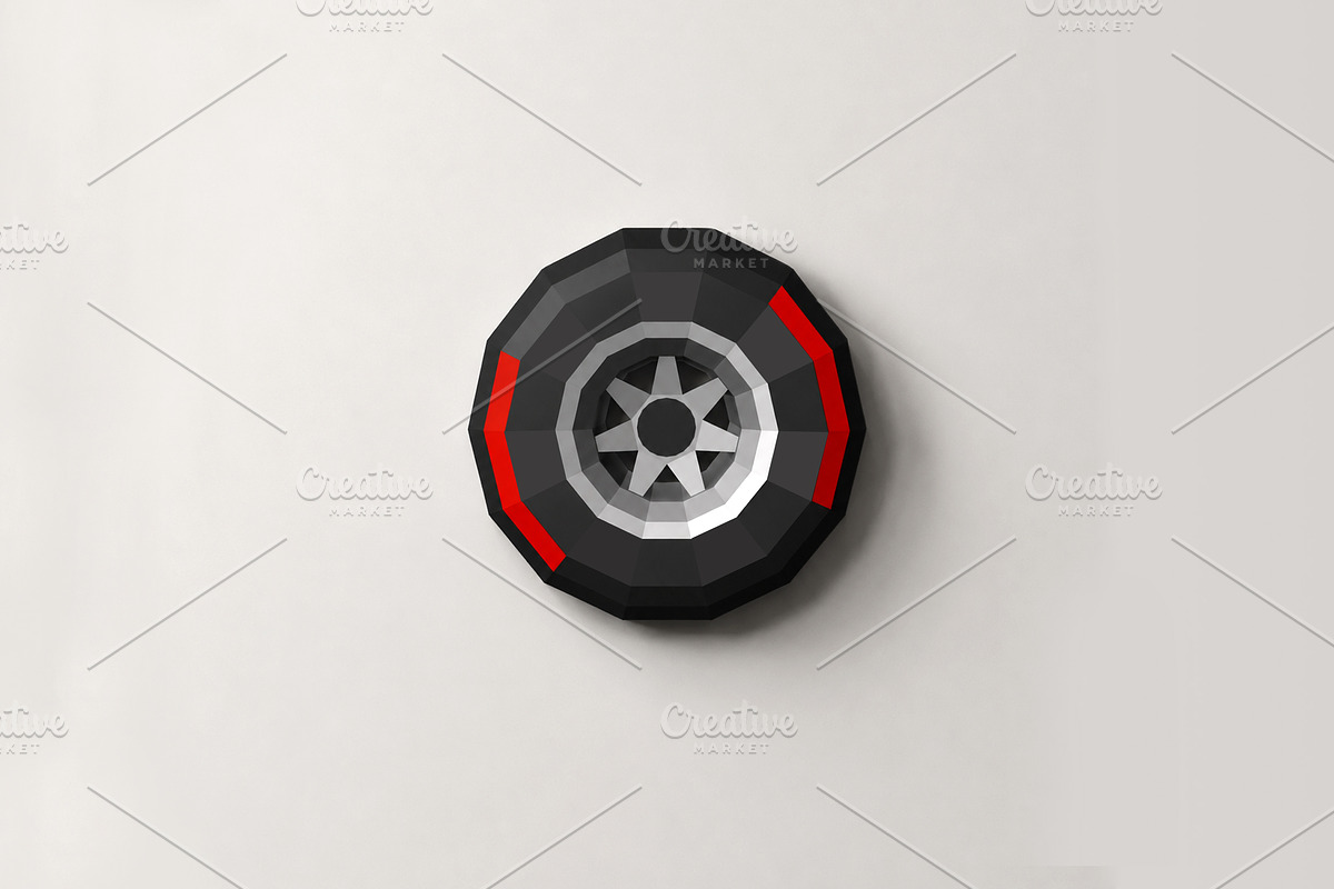 Formula 1 wheel - 3d papercraft, a Cars & Vehicle 3D Model by PAPER amaze (Photo 4 of 8)