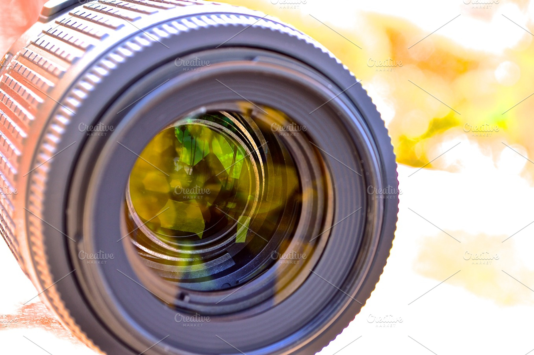 Lens Stock Photo