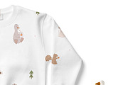 Goose and mouse drink tea pattern, a Pattern Graphic by maniamantellina (Thumbnail 2 of 2)