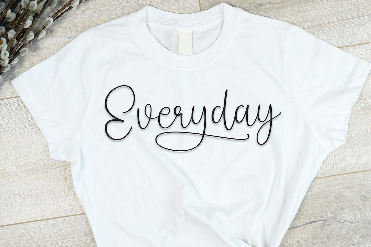 Bright Sunday | Script Font, a Handwritten Font by Scratchones (Photo 4 of 9)