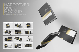 Hardcover Book Mockup