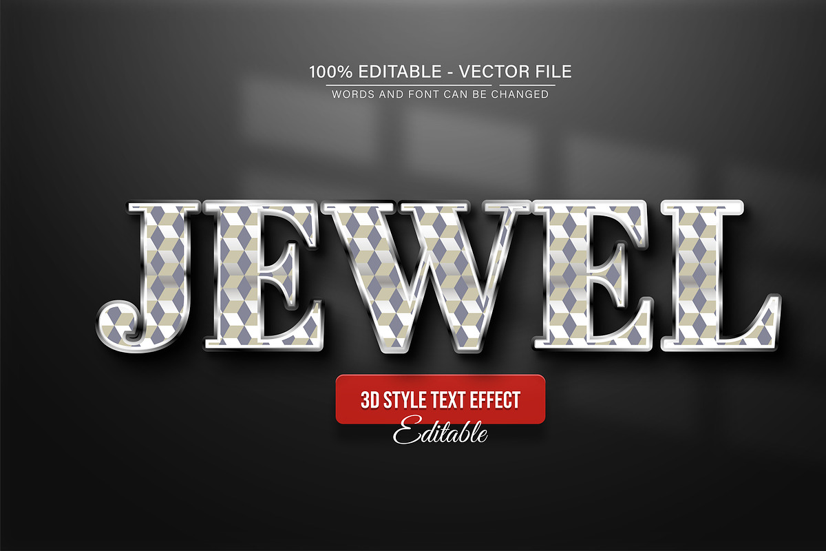 3D Text Effects Collection Vol 39, a Graphic by Aglonemadesign (Photo 7 of 9)
