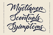 Monthly Raine Bold Calligraphy Font, a Script Font by stylishtype.co (Thumbnail 14 of 20)