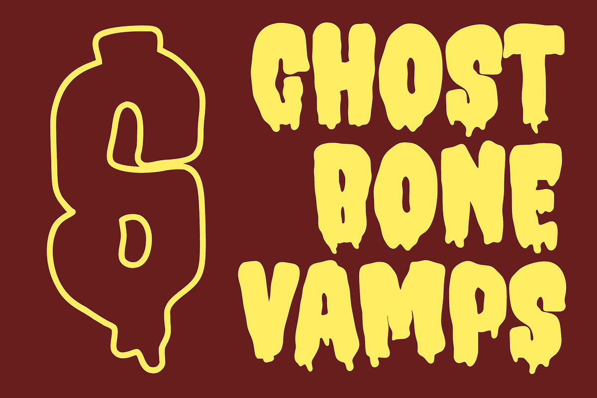 Haunted Mansion - Halloween Font, a Font by Arendxstudio (Photo 3 of 8)