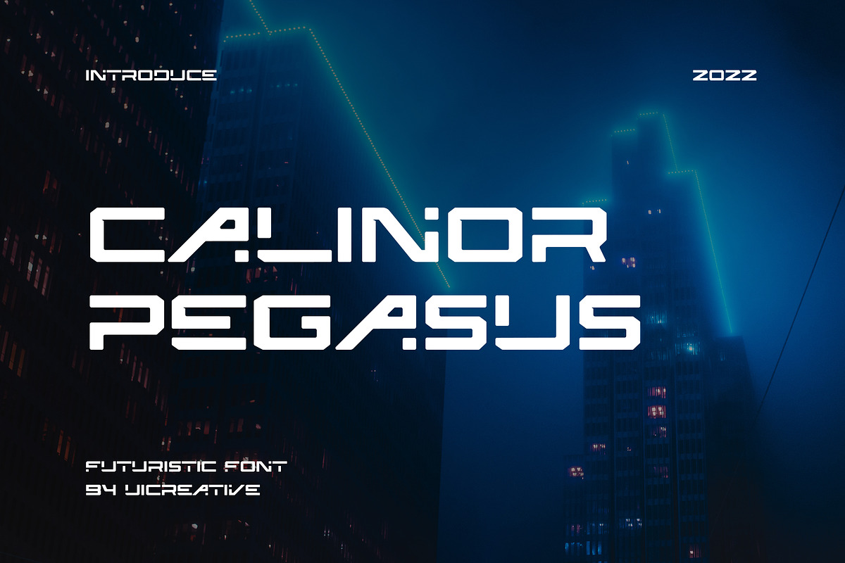 Calinor Pegasus Sans Serif Font, a Sans Serif Font by UICreative (Photo 1 of 11)