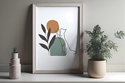 Boho Poster Mockup, Poster Art, a Print Template by Ali's Designs (Thumbnail 3 of 3)