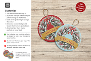Round Ornament Canva Smart Mockup, a Mockup by Mockup Scene (Thumbnail 8 of 11)