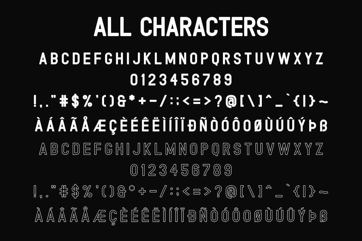 Black Roads - Display Sans Serif, a Sans Serif Font by Sibelumpagi Studio (Photo 14 of 14)