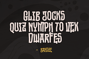 Bakoze - Modern Decorative Font, a Sans Serif Font by Grontype (Thumbnail 8 of 10)