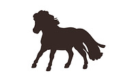 Horse silhouettes in movement set, an Animal Illustration by Good Studio (Thumbnail 8 of 8)