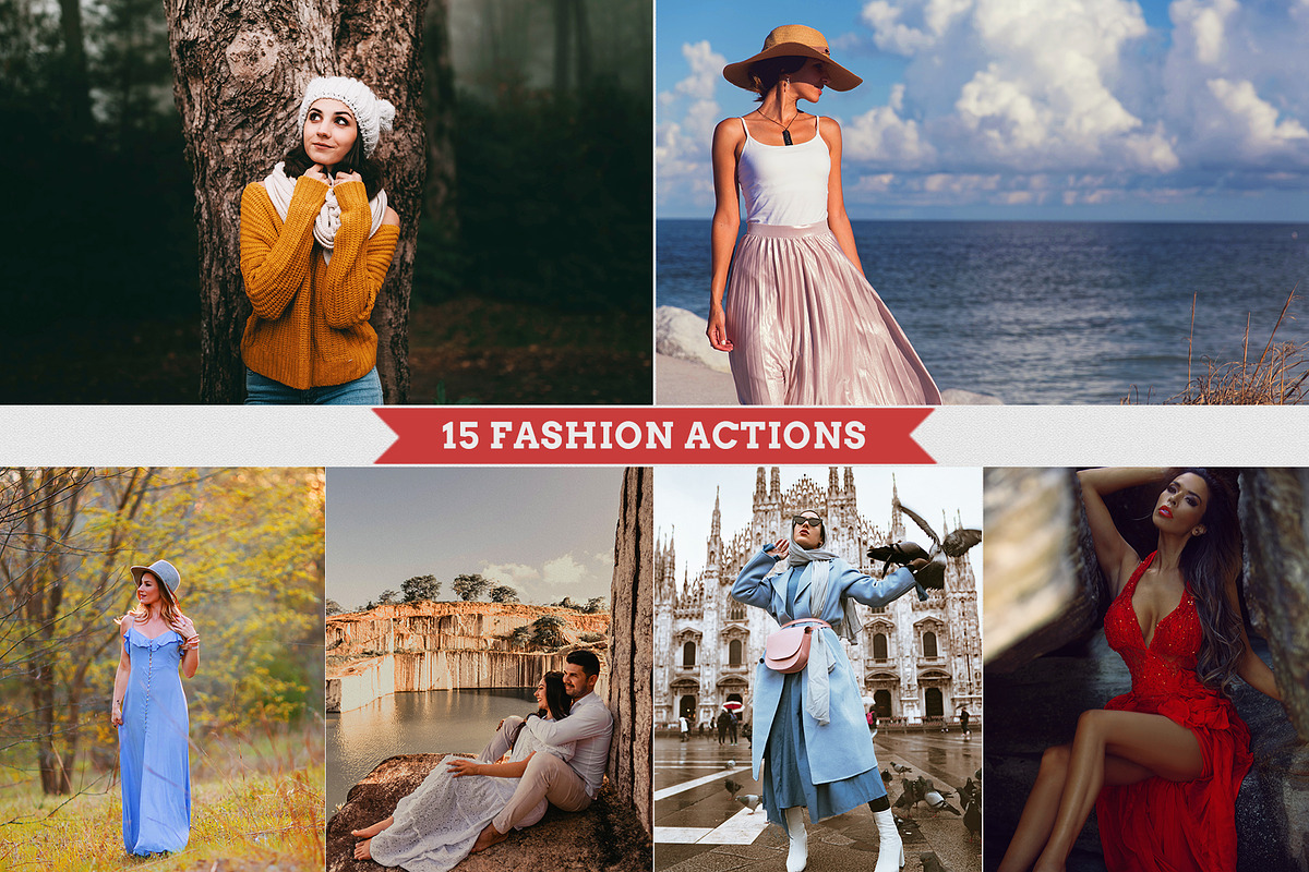 Fashion Style Photoshop Actions, an Action Add-On by Bato (Photo 1 of 16)