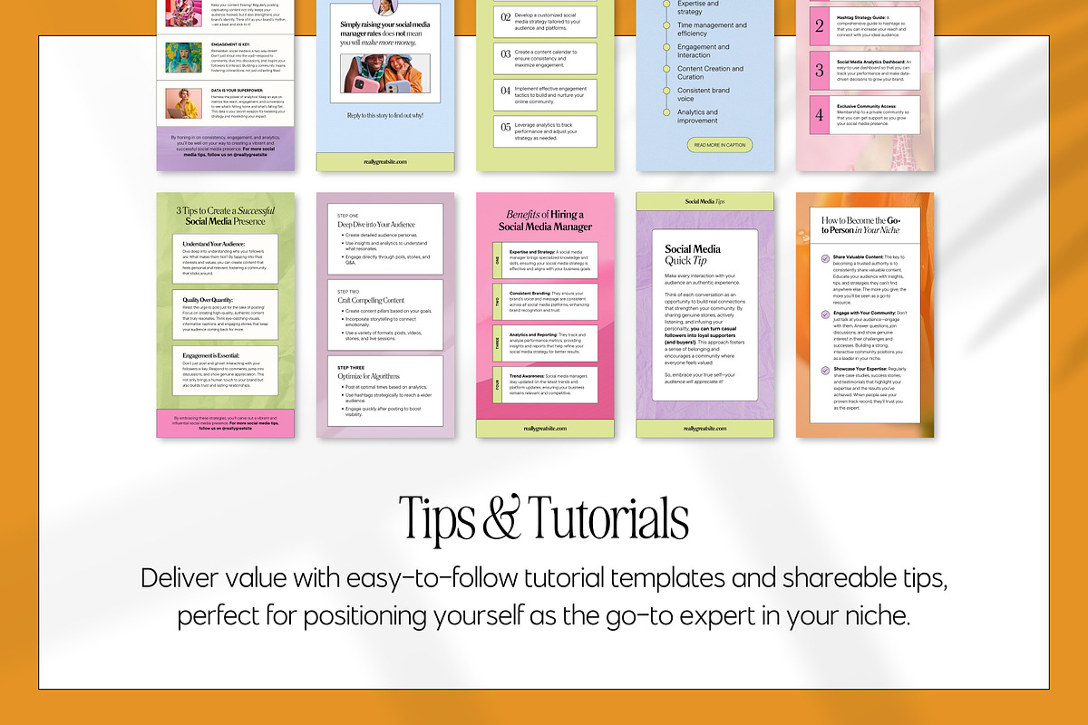 Instagram Story Templates Canva, a Social Media Template by Fallon Gerst (Photo 9 of 27)