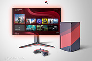 Xbox Console & Controller Mockup 8K, a Product Mockup by Zabiegala MP (Thumbnail 6 of 7)