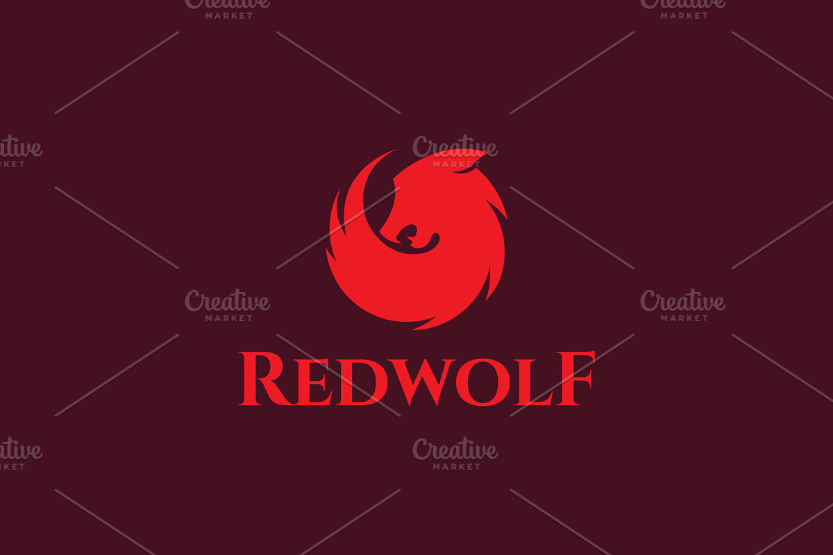 Red Wolf Logo, a Branding & Logo Template by ashenterprise (Photo 2 of 2)