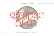 Glamour - Elegant Display Font, a Sans Serif Font by Luna Shop (Thumbnail 5 of 9)