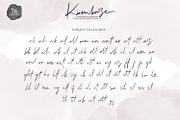 Kamikaze SVG Font, a Script Font by Graphicfresh (Thumbnail 8 of 10)