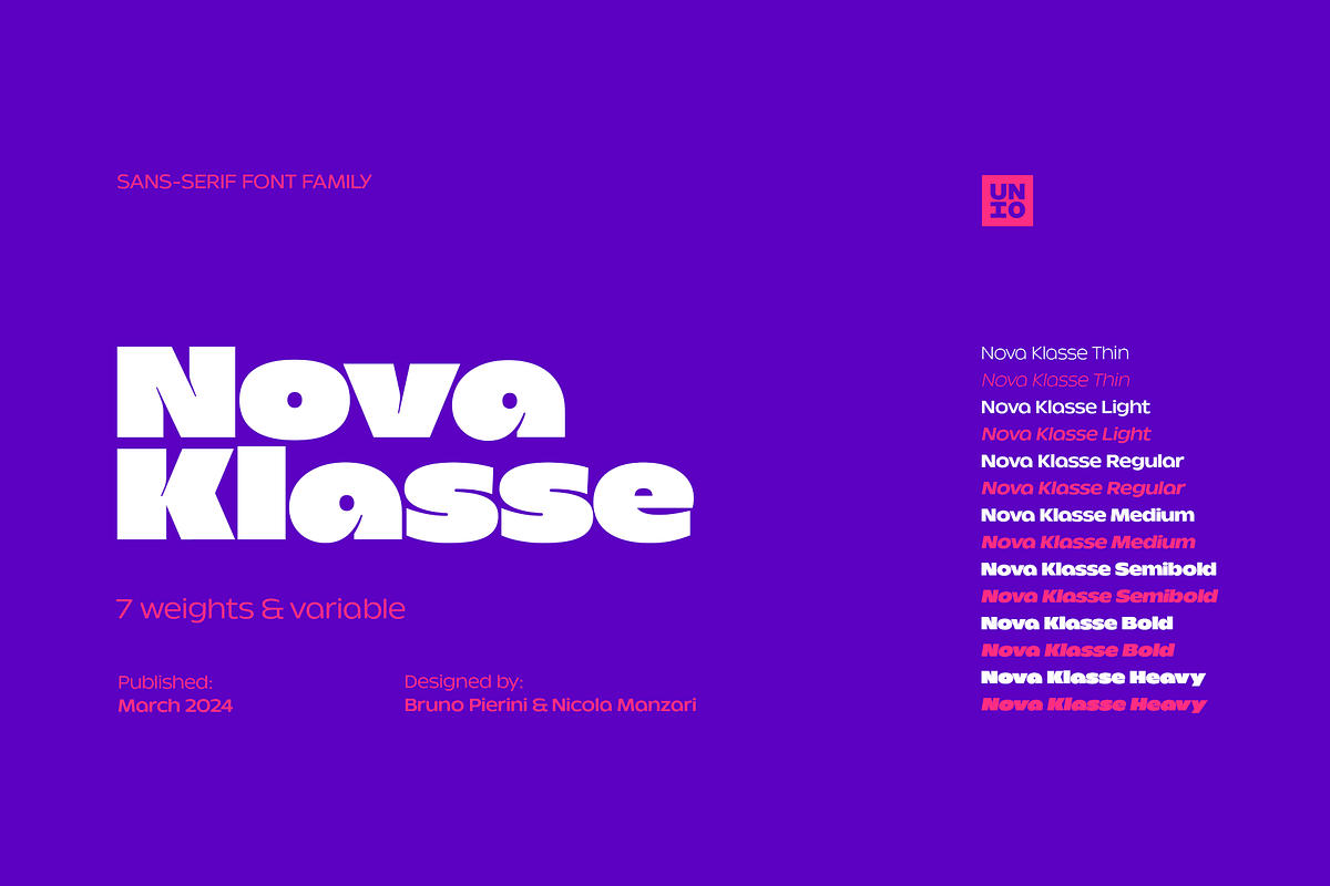 The Sans Bundle - 6 Complete Fonts, a Sans Serif Font by Unio Designs (Photo 6 of 23)