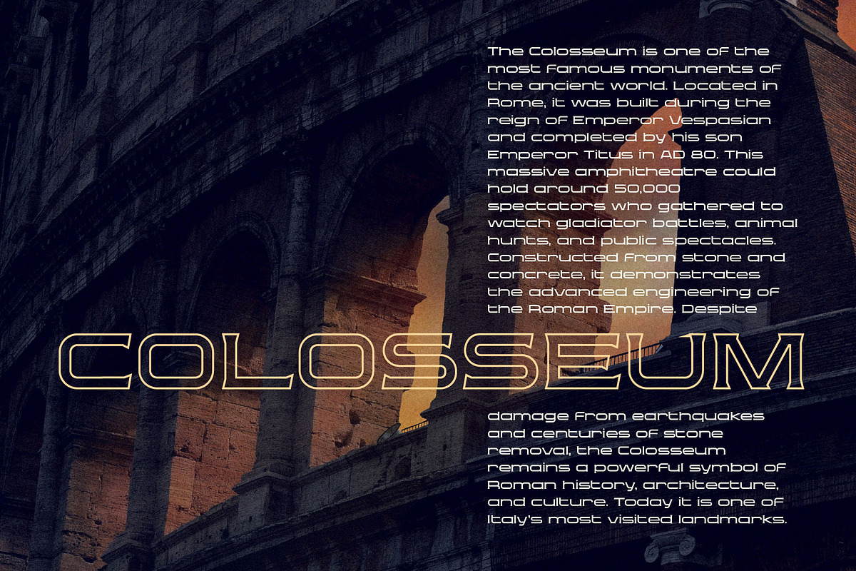 Proscenium Serif - A Widescreen Font, a Serif Font by Wingsart Studio (Photo 9 of 14)